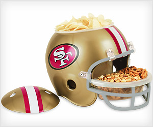 nfl snack tray bowl helmet