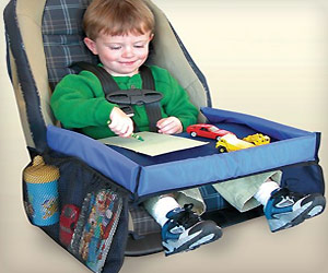 flat snack play tray for kids in car